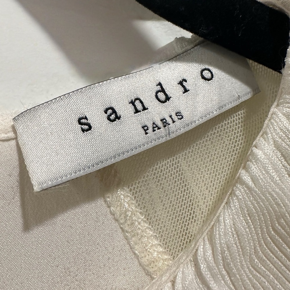 Sandro Silk Blouse - Picture 2 of 6